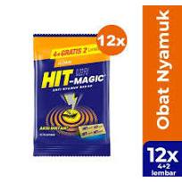 obat nyamuk hit magic/ bakar  per renceng