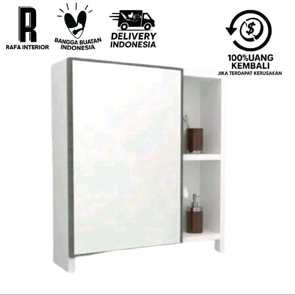 Rak kosmetik gantung | rak rias gantung cermin | kabinet kamar mandi Furniture