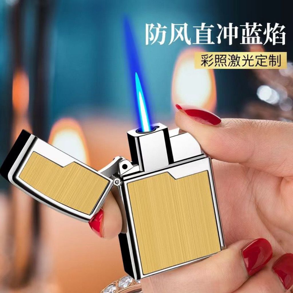 New Product Korek Api Bara Las Denting Jet Torch Lighter Polos Gift - Korek Api Murah