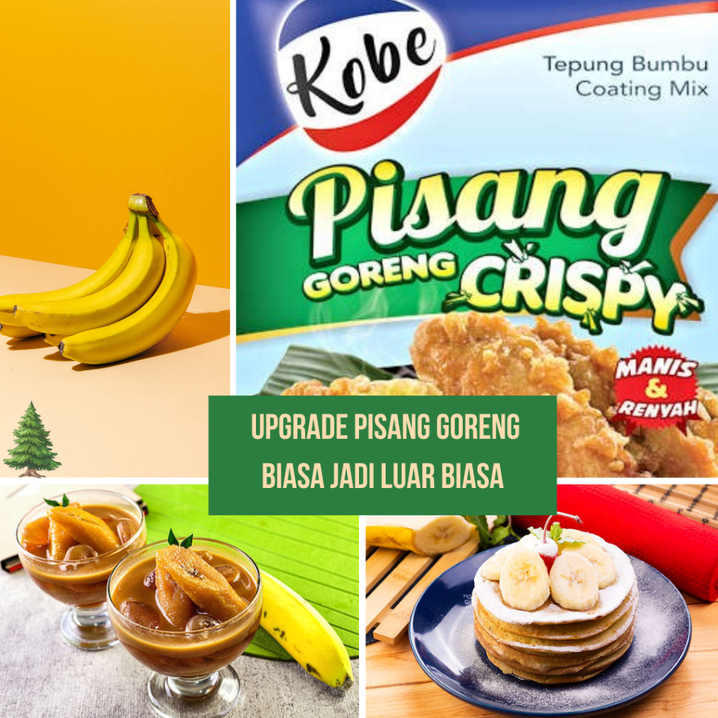 

Kobe Tepung Pisang Goreng Crispy Renyah Manis 70 gram - Rahasia Camilan Renyah dan Lezat!