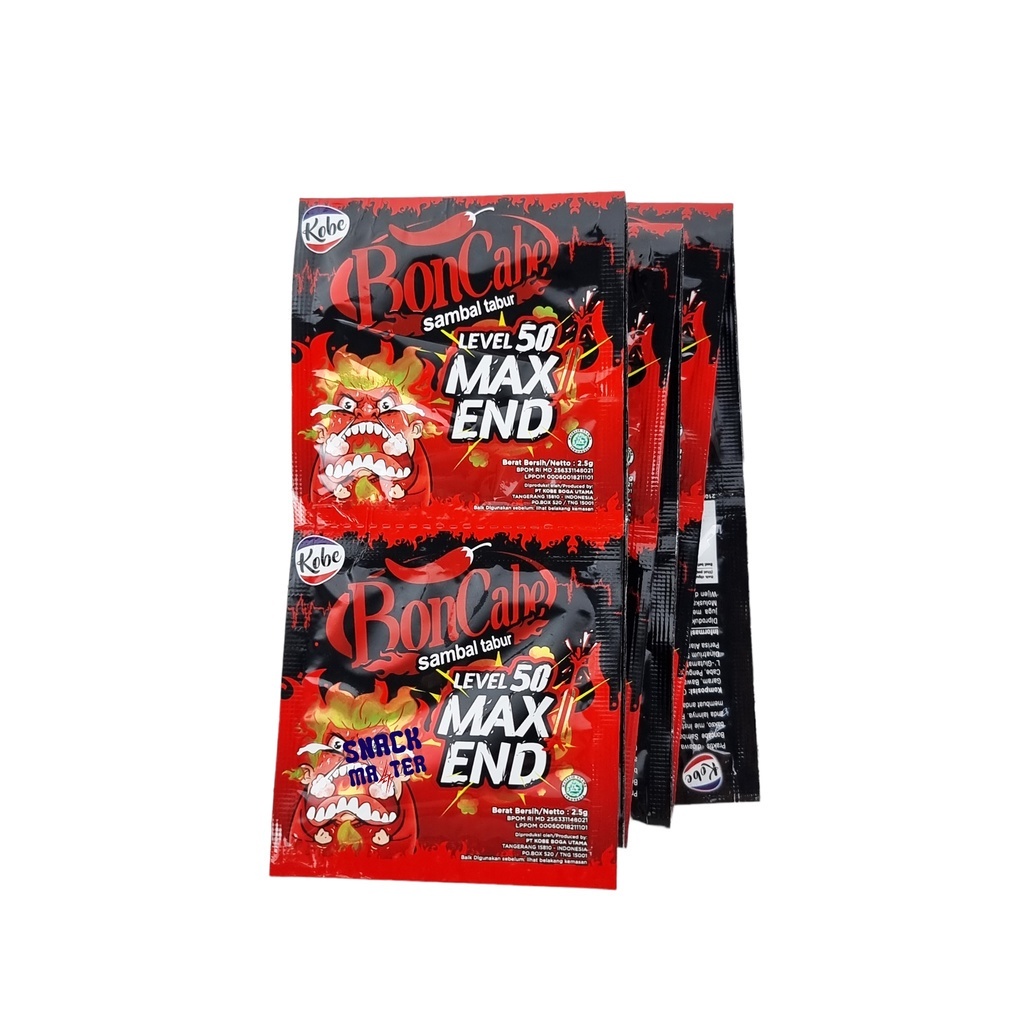 

1 Renceng BonCabe Level 50 dan 15 Sambal Tabur Super Pedas – Bubuk Cabe Praktis untuk Nasi, Mie, Cemilan