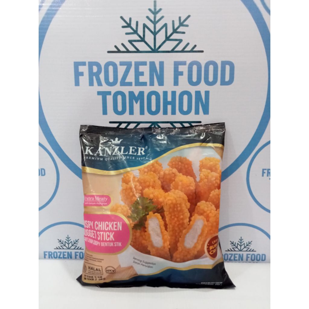 

Kanzler Crispy Chicken Nugget Stick 450gr - Frozen Food Tomohon