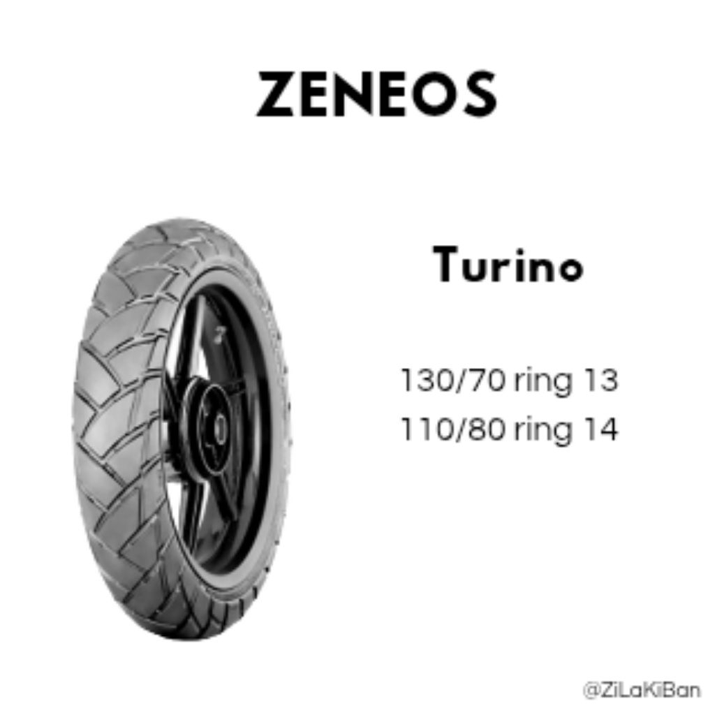 Ban Luar ZENEOS TURINO 130/70-13 110/80-14