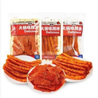 

[HALAL]Cemilan Snack Halal rasa pedas 40g/102g