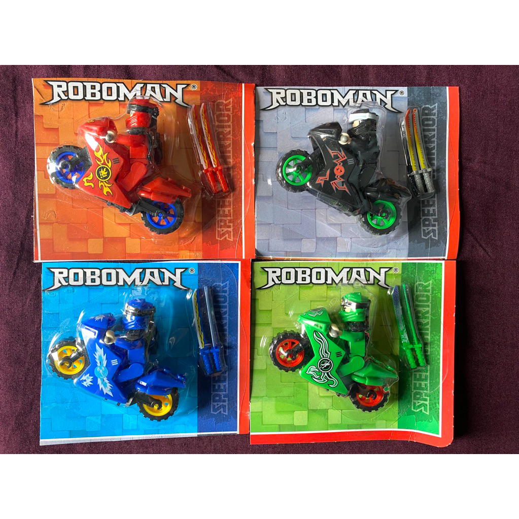Mainan Brick Roboman Super Ninja 4Pc