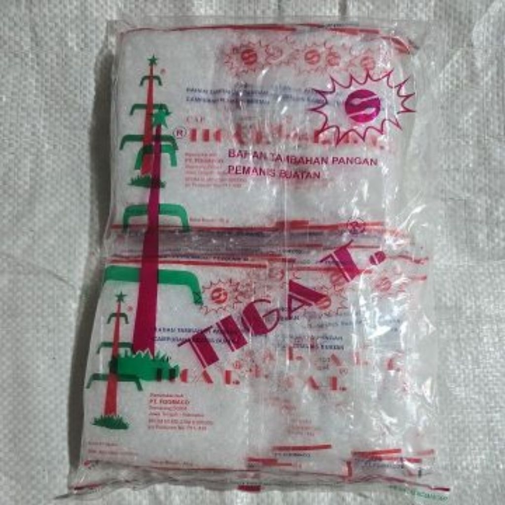 

Sari manis tiga T sakarin pemanis buatan 3T 1 pak isi 20 x 25g ( 3T PAK )