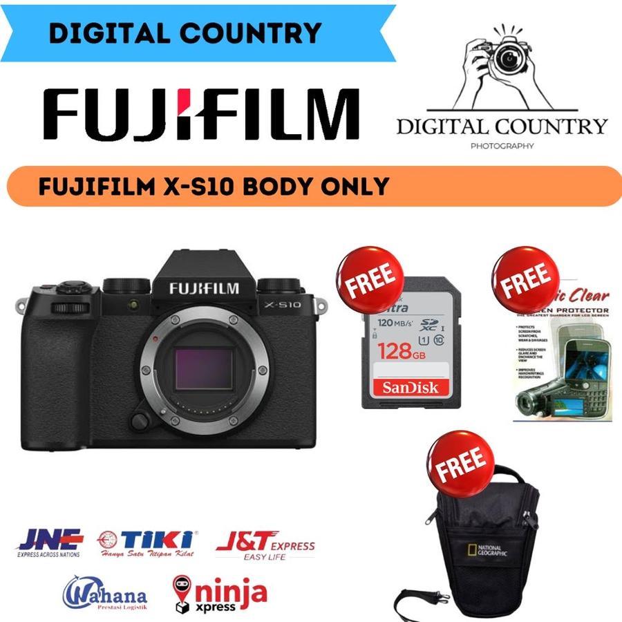 FUJIFILM X-S10 BODY ONLY MIRRORLESS CAMERA / FUJIFILM XS10 BODY ONLY / FUJIFILM XS10