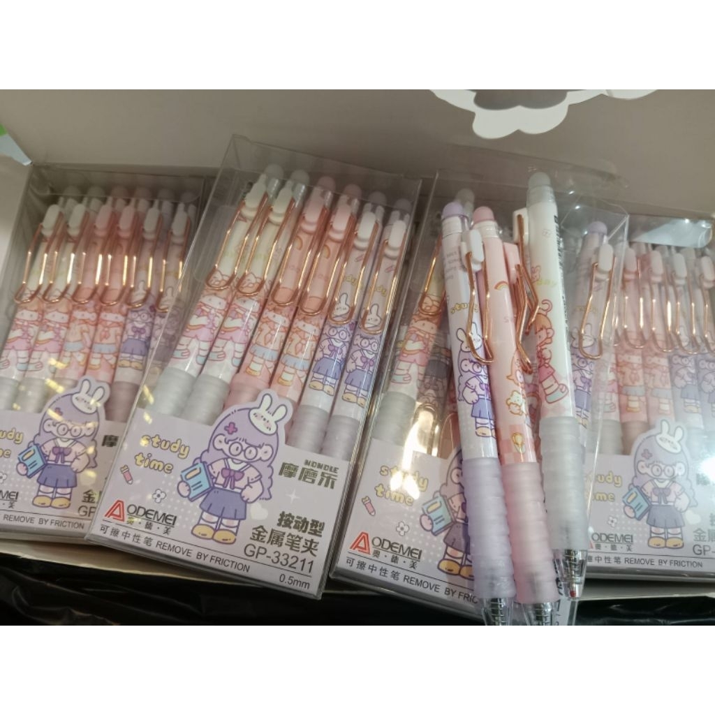 

Newww Pena karakter bisa di hapus !!! 1 pack isi 12