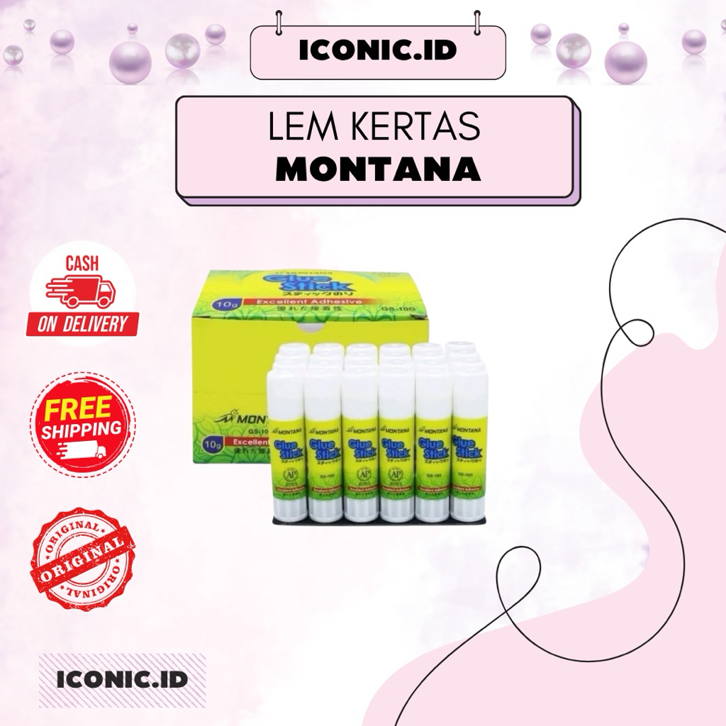 

Iconic.id - Montana Lem Kertas Oles / Lem Kertas Montana / Lem Oles Montana