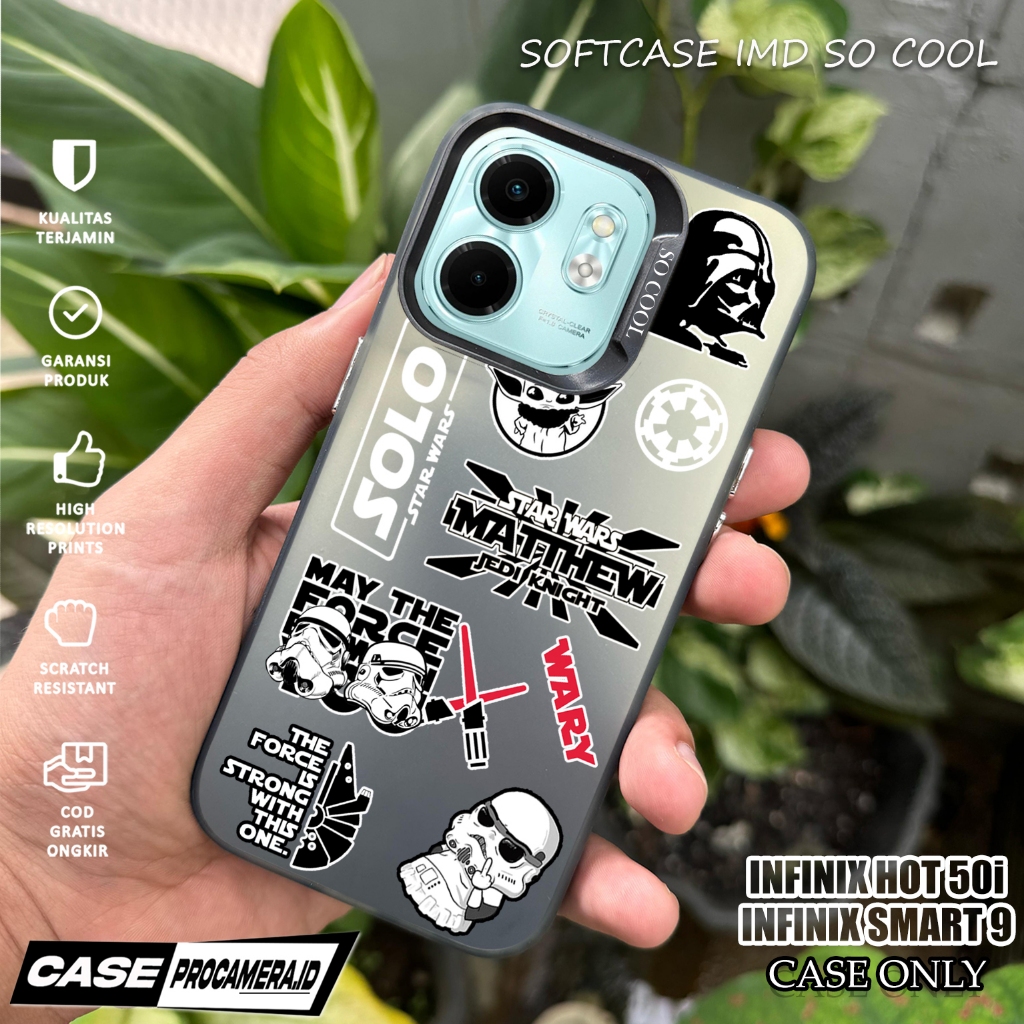 Case IMD For INFINIX SMART 9 / HOT 50i - casing For Case IMD INFINIX SMART 9 / HOT 50i - ( Strwrs )C