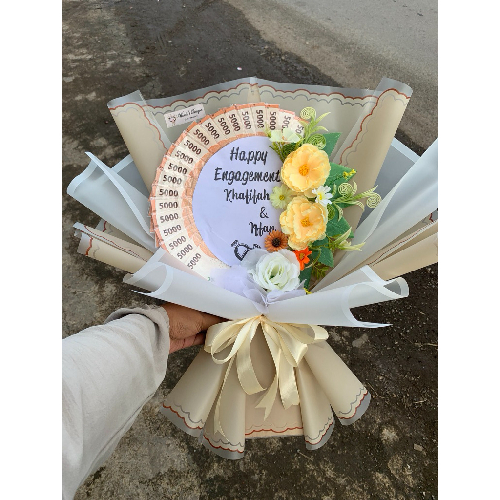 Buket Uang 20 Lembar