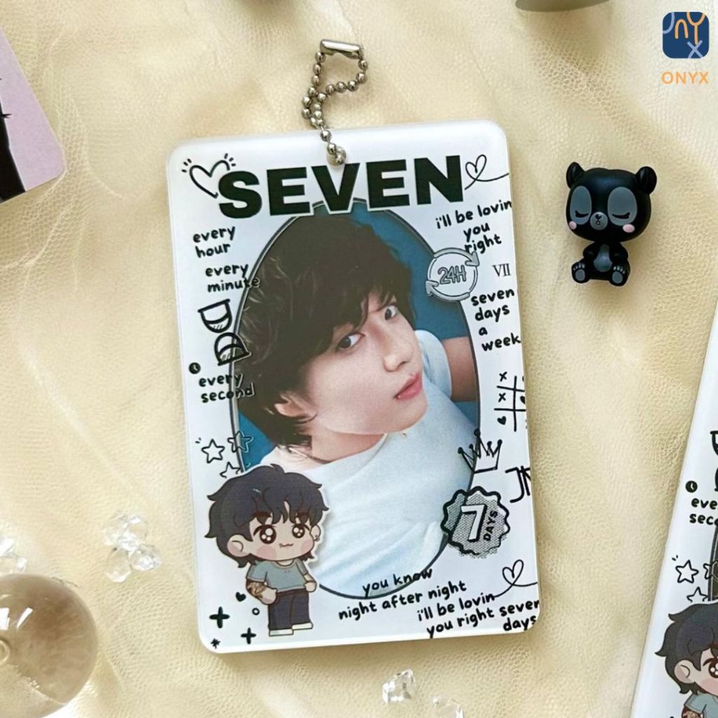 Sport Sistem Acrylic Photocard Pc Holder Jungkook Seven