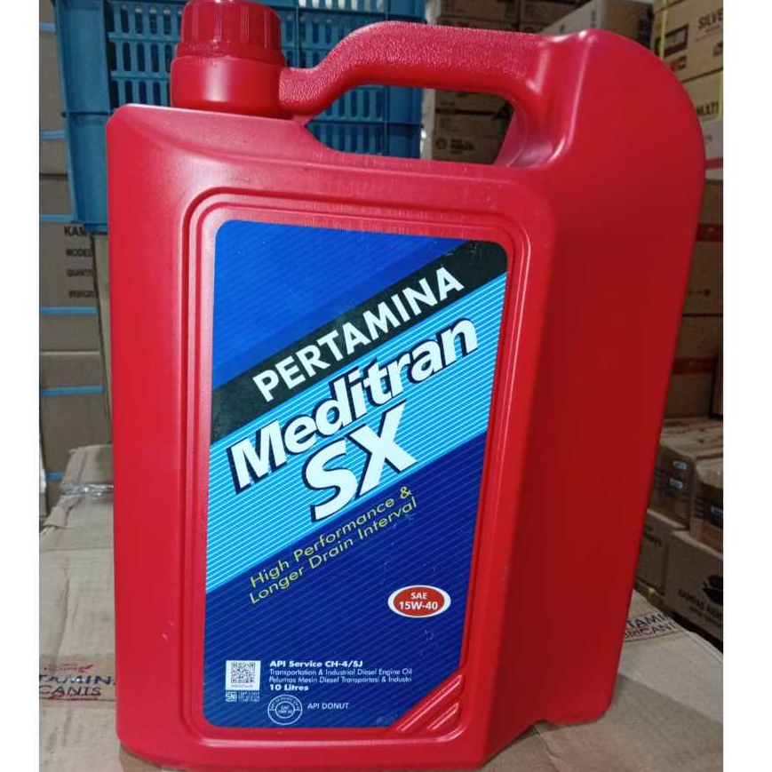 OLI PERTAMINA DIESEL MEDITRAN SX SAE 15W-40 10L