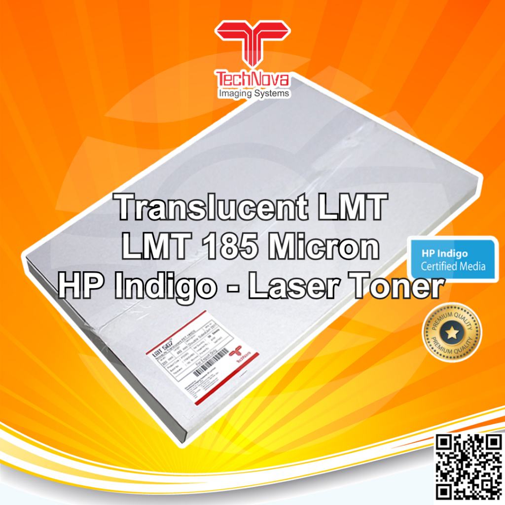 

TECHNOVA LMT 185 Micron Novalife PET Translucent Kertas Synthetic Transparant Buram Digital A3+ Pack