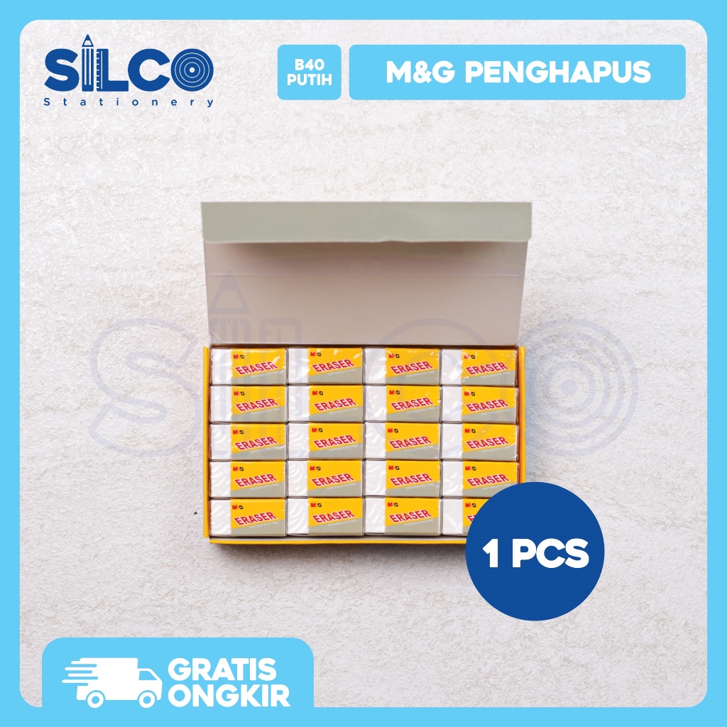 

Penghapus M&G Kecil B-40 Putih [PCS]