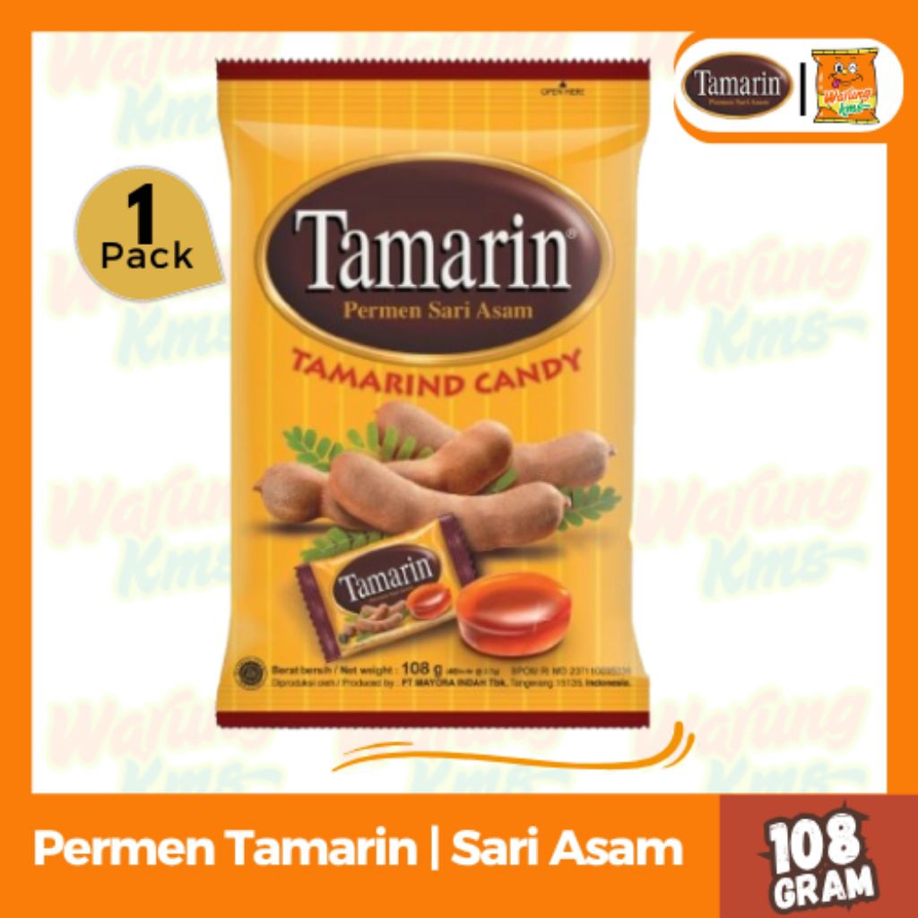 

Permen Tamarin Sari Asam isi 50 @2.7g Enak