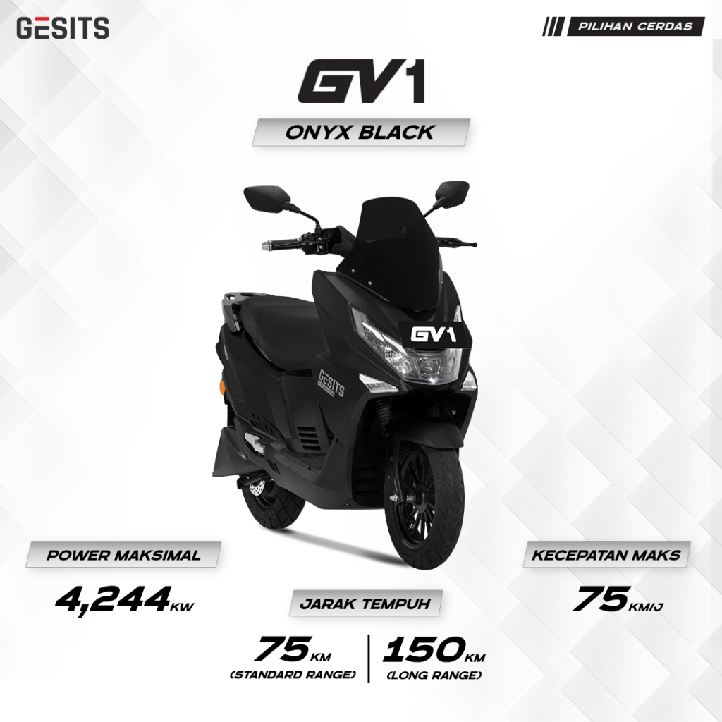 GESITS GV1 (OTR Tangerang) - Sepeda Motor Listrik
