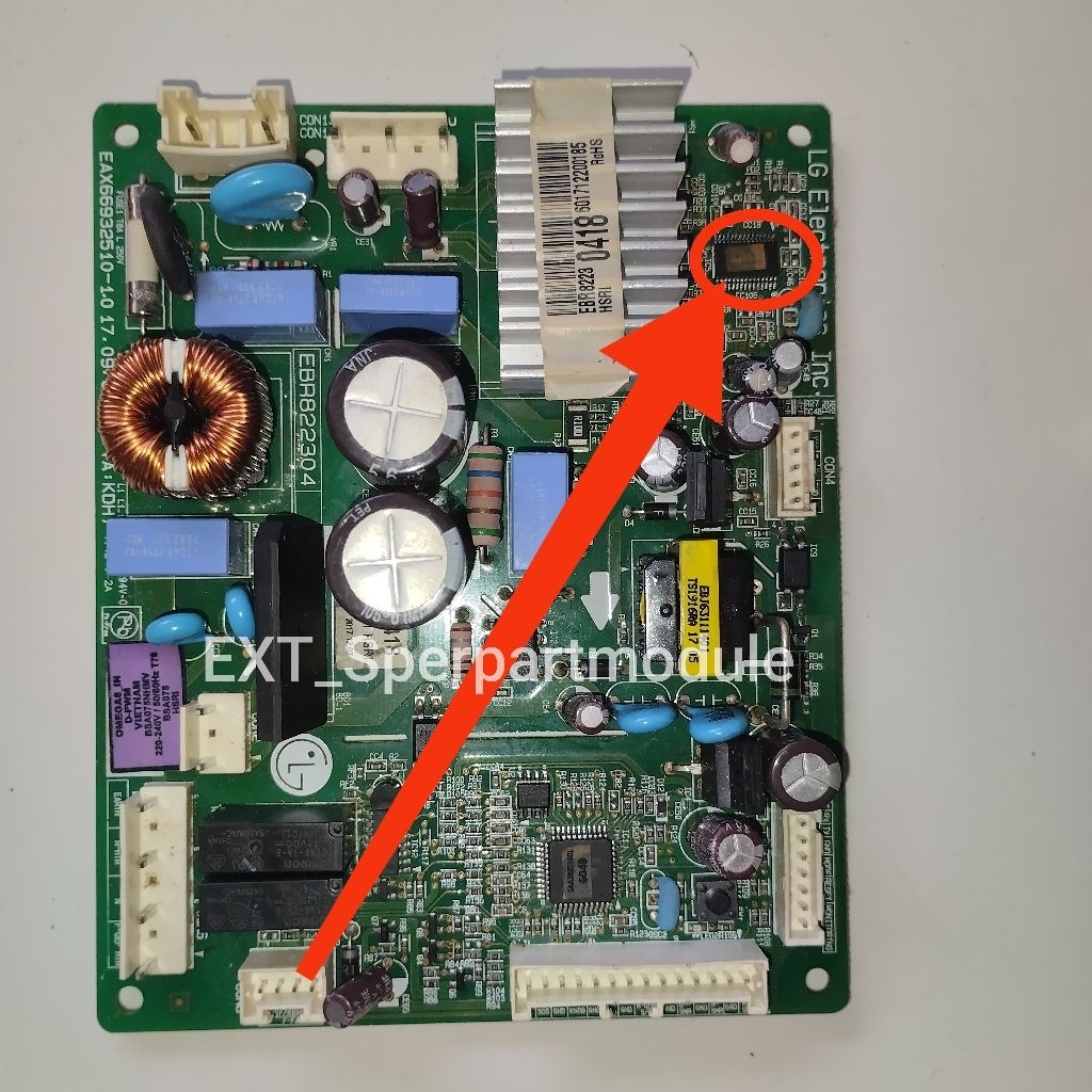 TMPM375FSDMG 0418 IC KULKAS LG INVERTER