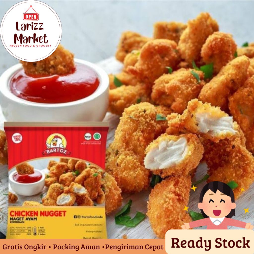 

Nugget Bartoz Asli Ayam Paling Enak Paling Berasa