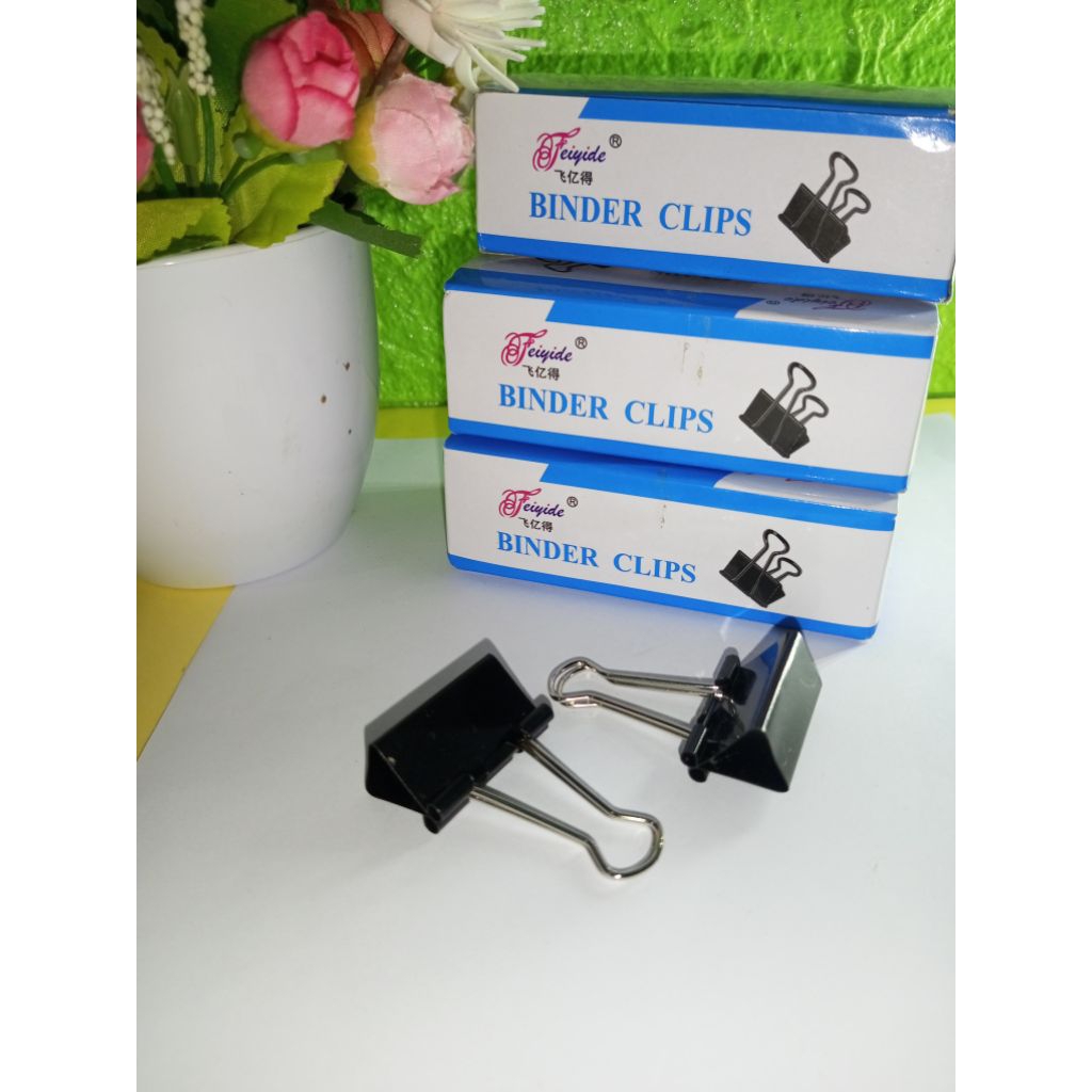 

Binder clips 155 satu box 12pcs