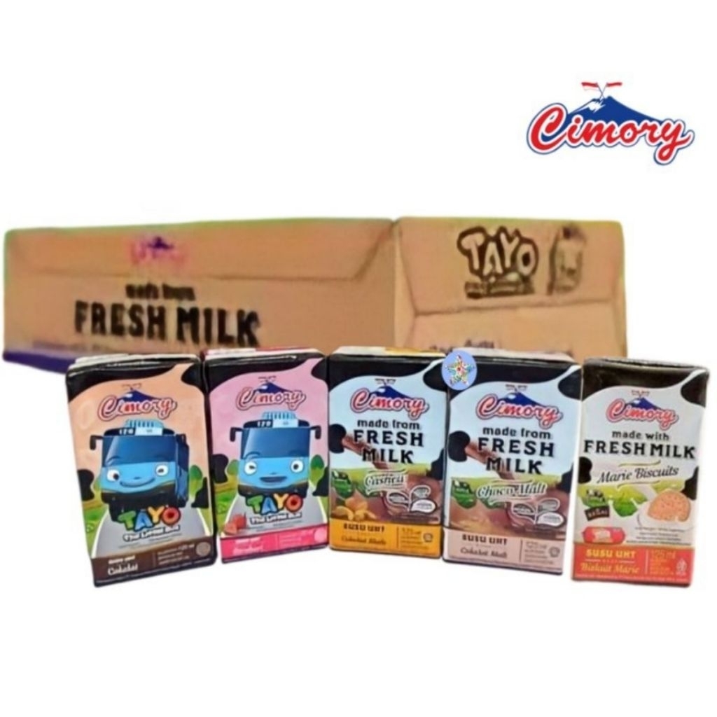 

Susu CIMORY UHT 125 ml TAYO isi 40 pcs