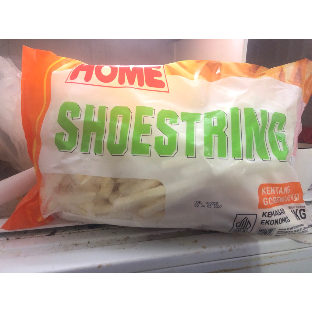 

Home Shoestring Kentang Goreng Beku 1KG
