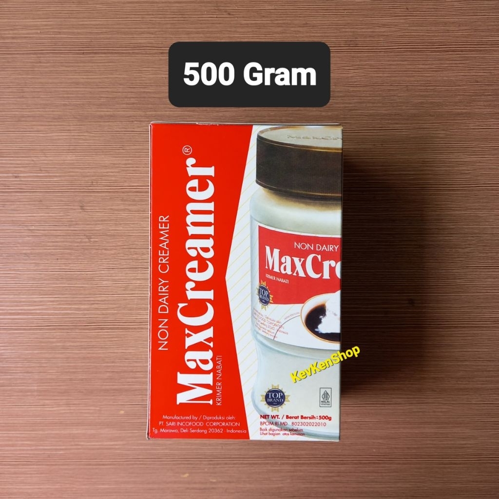 

Indocafe MaxCreamer Refill Pack 500Gram Non Dairy Krimer Nabati Max Creamer Kemasan Isi Ulang 500 Gram