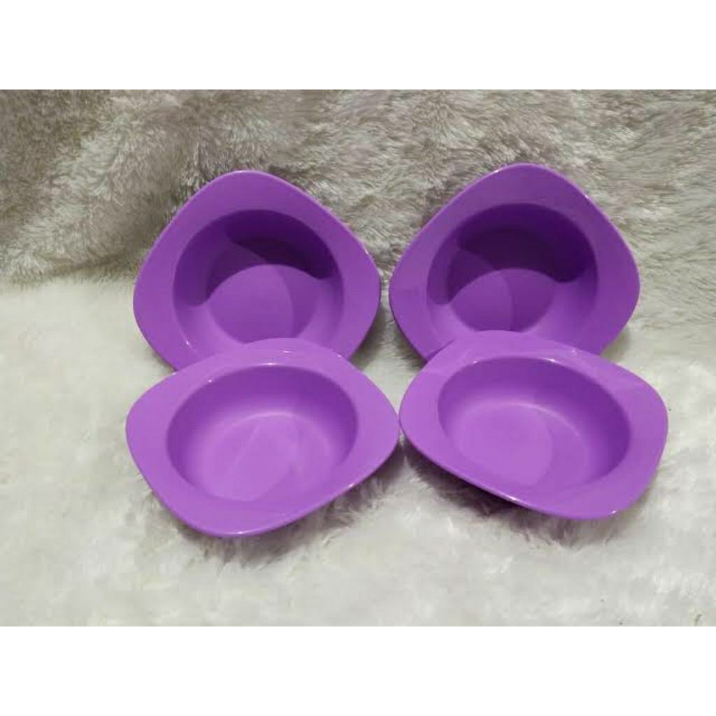 MANGKOK TUPPERWARE BLOSSOM UNGU ISI 2 PCS