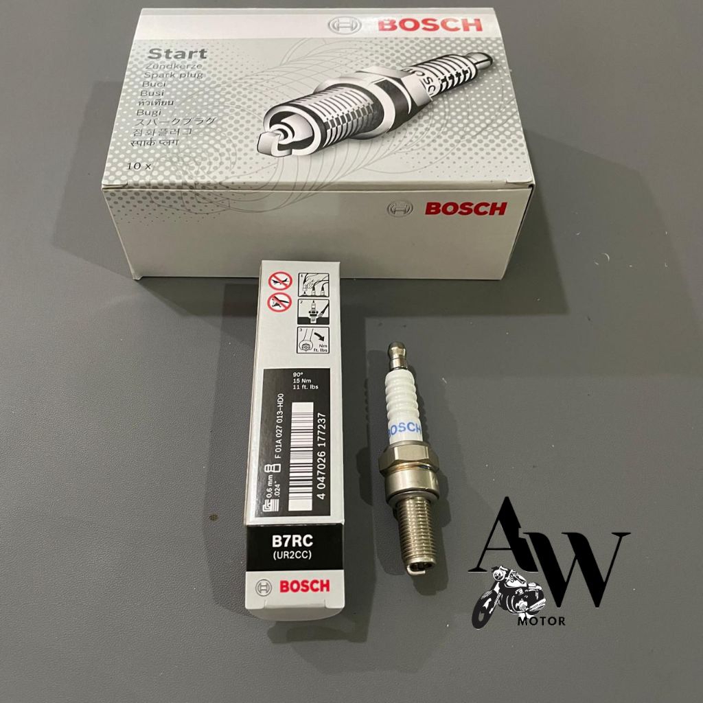 BUSI BOSCH UR2CC untuk Motor Vixion Jupiter MX NMAX Lexi Satria FU (CR8E)