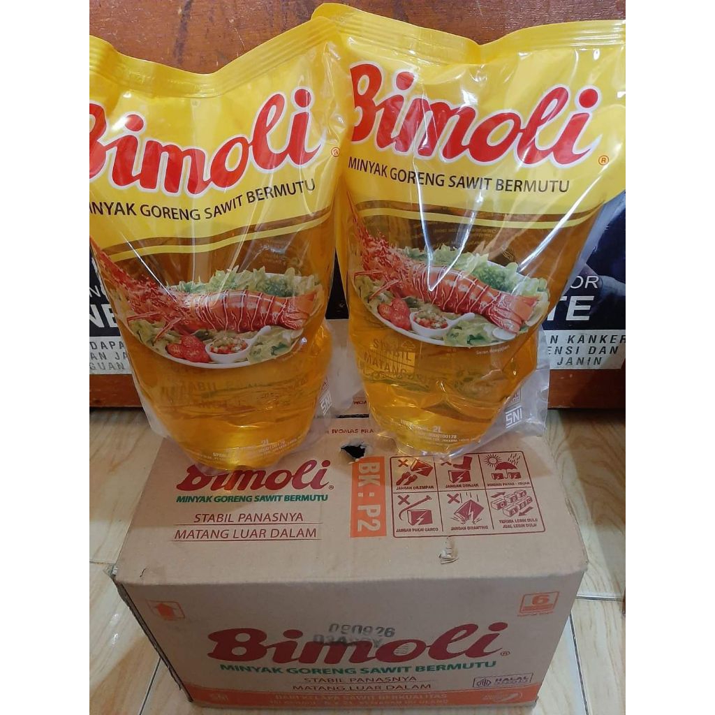

minyak goreng bimoli 2liter isi6