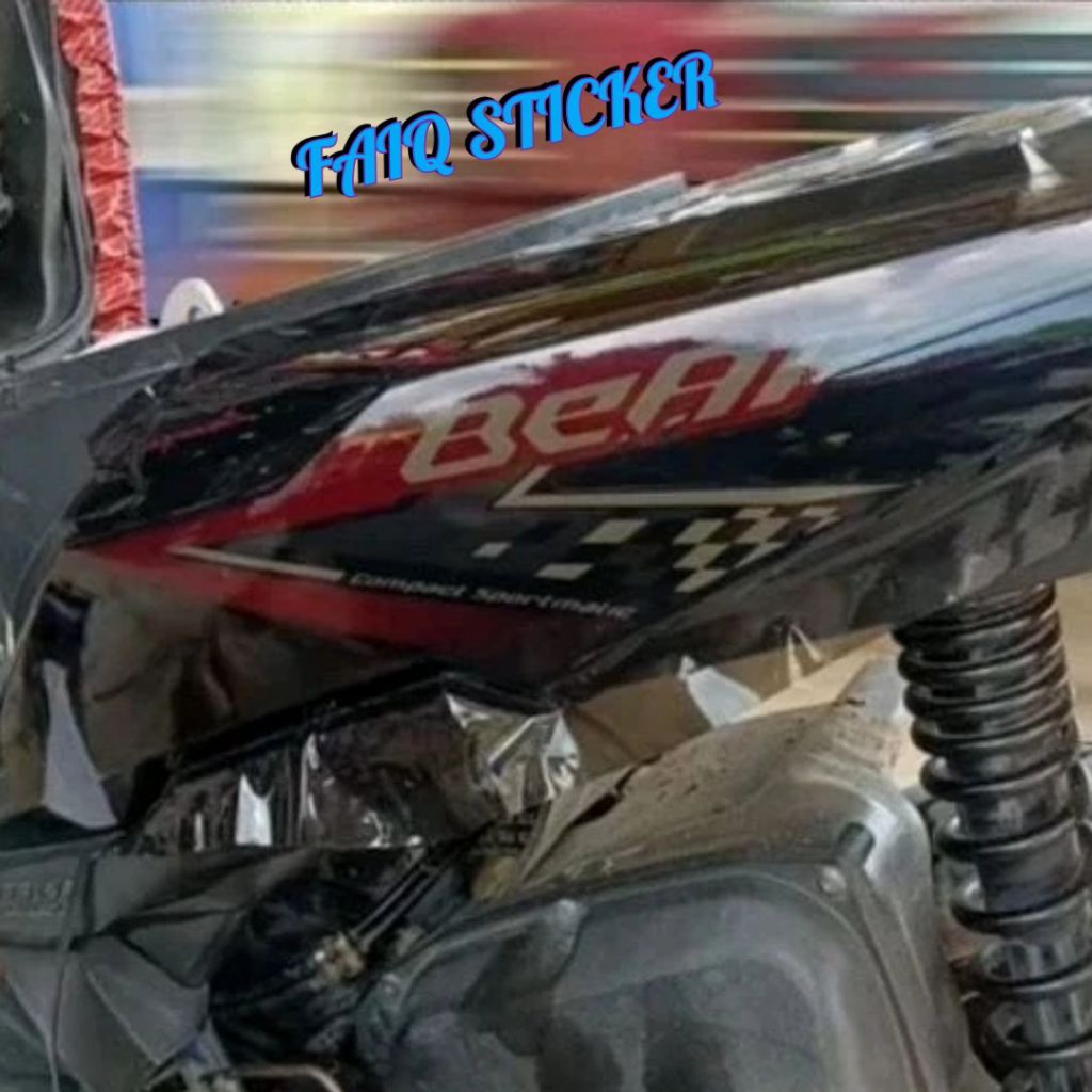 sticker skotlet hitam smoke transparan skotlet body dan lampu