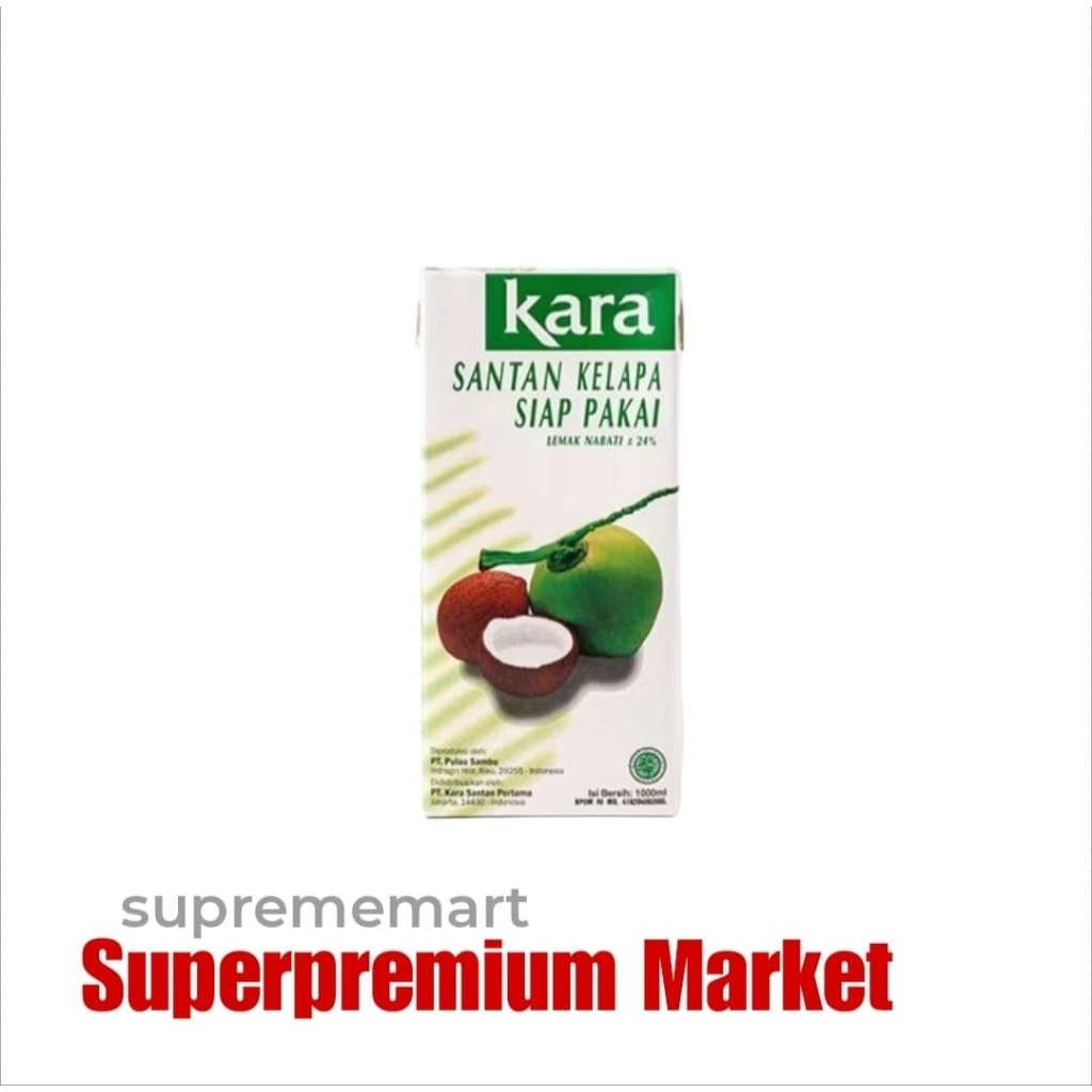 

Kara Santan Cair Instan Kelapa Asli 1000ml