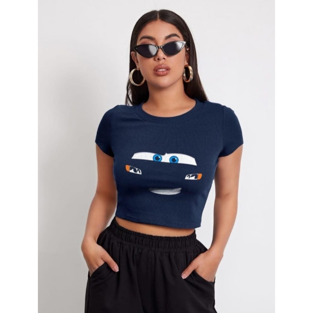 crop top nevy baju crop top atasan crop top baju crop top wanita
