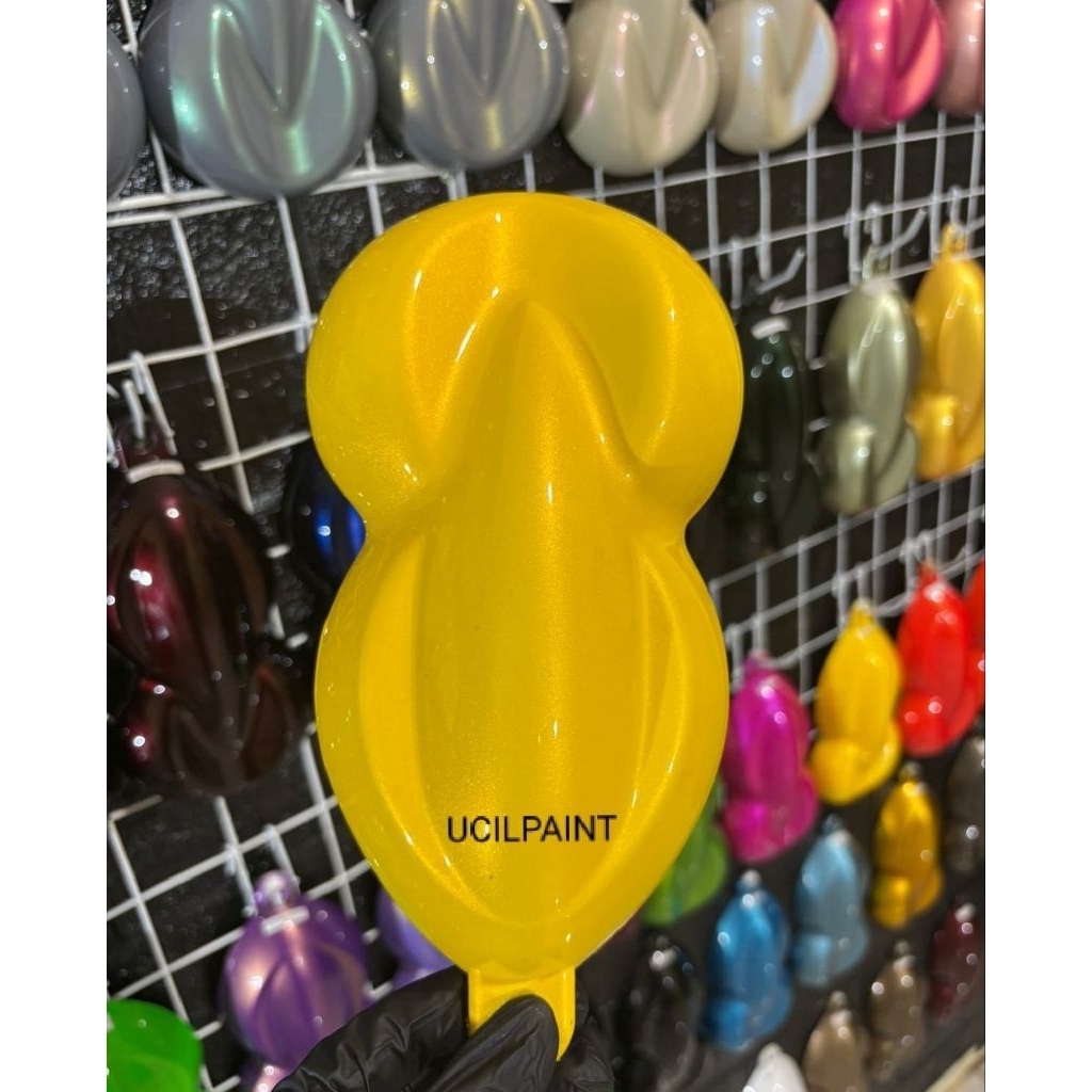 Cat Kuning Metalik Gold PU Polyuretane