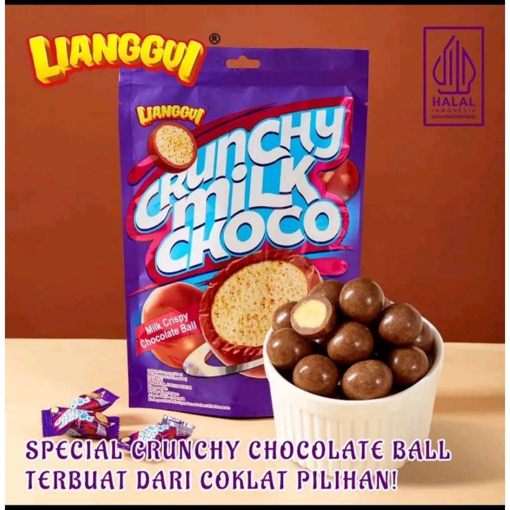 

Cruchy milk choco Lianggui