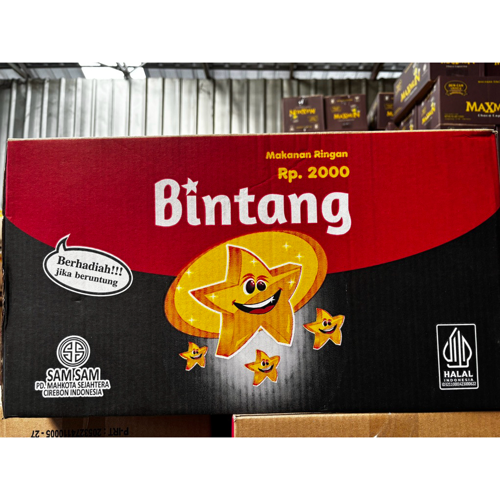 

Ciki Bintang | Snack Berhadiah Uang Bila Beruntung