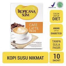 

[oddsolshop] pekanbaru/Tropicana Slim Cafe Latte 140GR isi 10 Minuman Serbuk Kopi Krimer Creamer