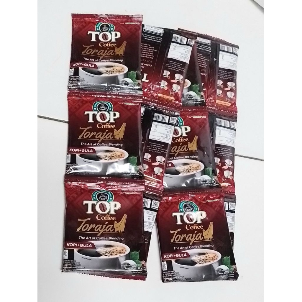 

Top Kopi Toraja 2in1 (Kopi+Gula) 25g