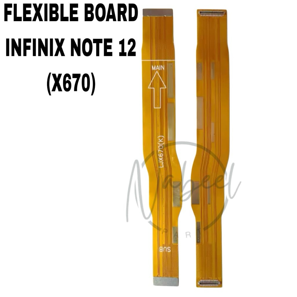 FLEXIBLE PAPAN CAS / FLEXIBLE BOARD HP INFINIX NOTE 12 (X670)
