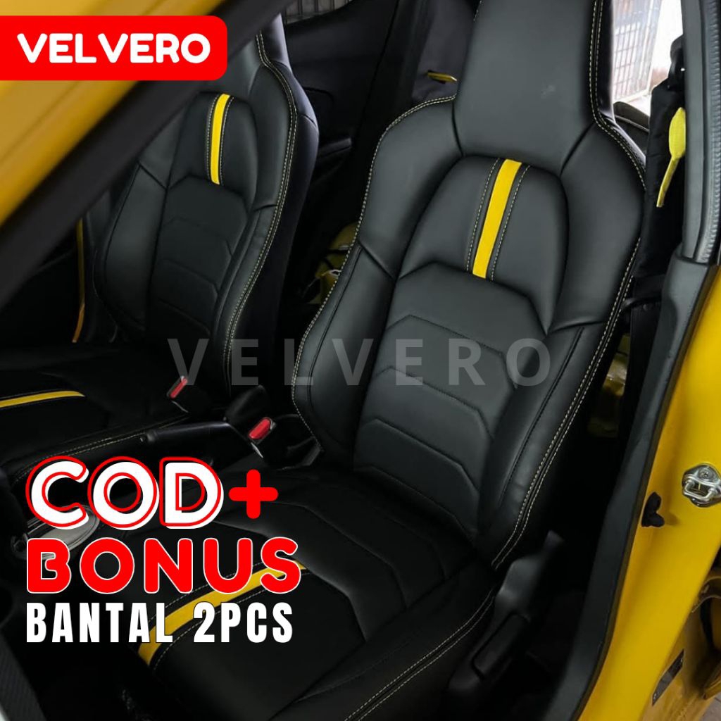 Sarung Jok Mobil Brio Satya 2013-2023 Satya Full Seat 2 Baris