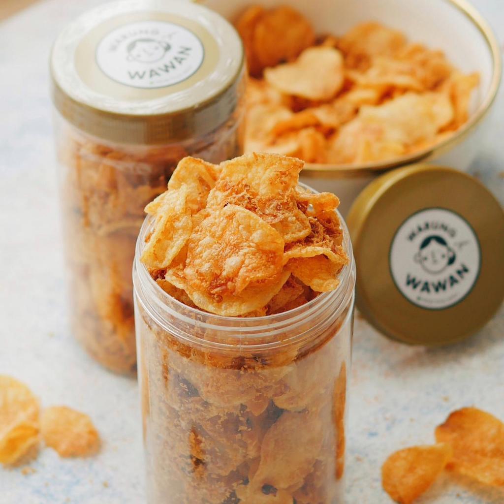 

Keripik Kentang Ebi Asin Warungnyawawan