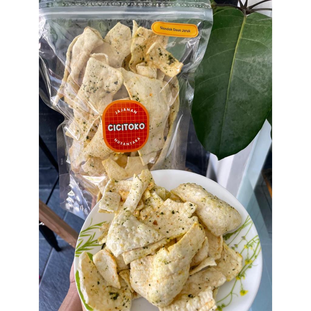 

CICITOKO Jajanan Nusantara - Slondok Daun Jeruk - 1 Size
