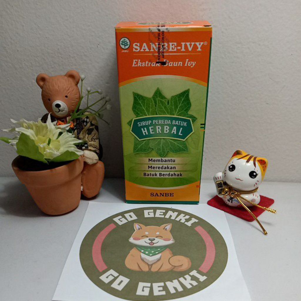 

Sanbe Ivy Cough Syrup 120ml Batuk Dahak