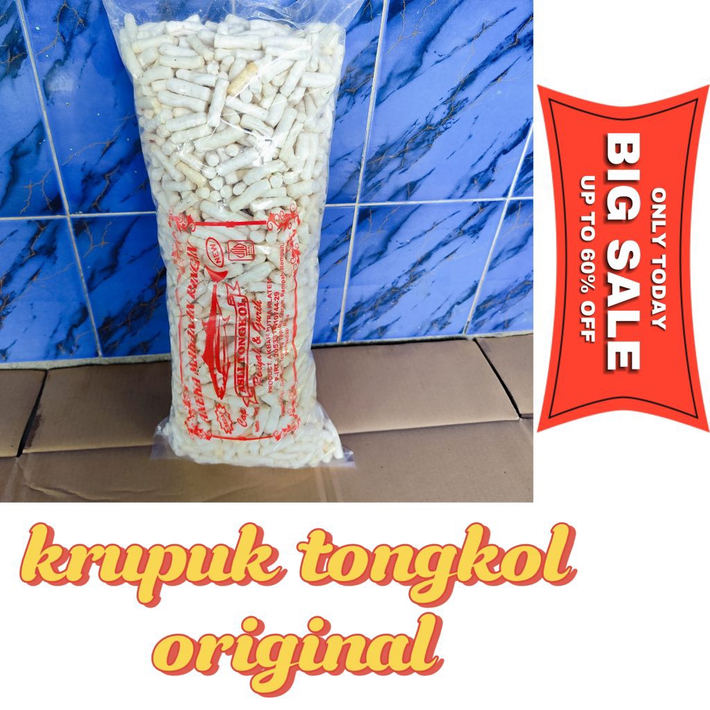 

krupuk tongkol original gurih asin termurah 1bal krupuk tongkol viral di tik tok
