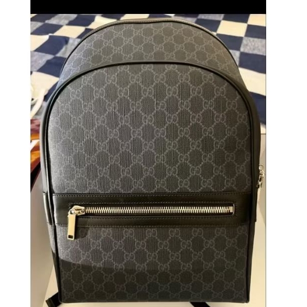 tas branded gucci original preloved black edition like new