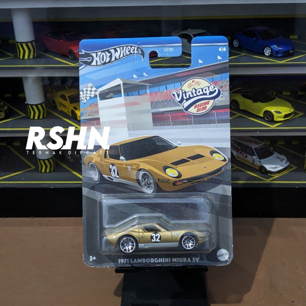 Hot Wheels Lamborghini Miura SV Vintage