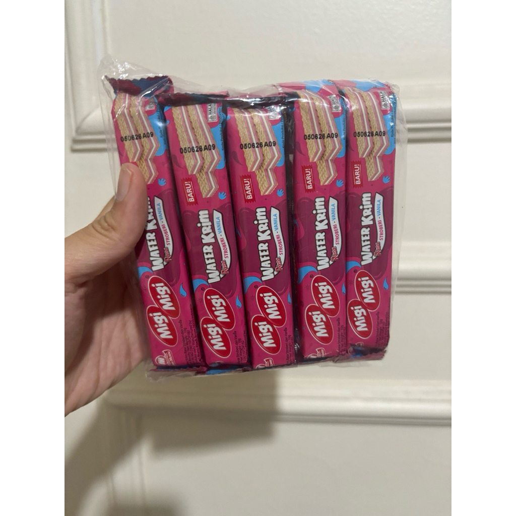 

[Termurah] Wafer Migi Migi Enak 10pcs