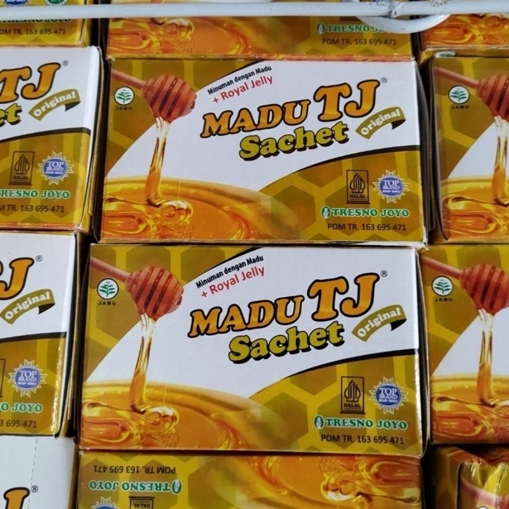 

12 Sachet Madu TJ 1 Box 12 sachet x 20ml