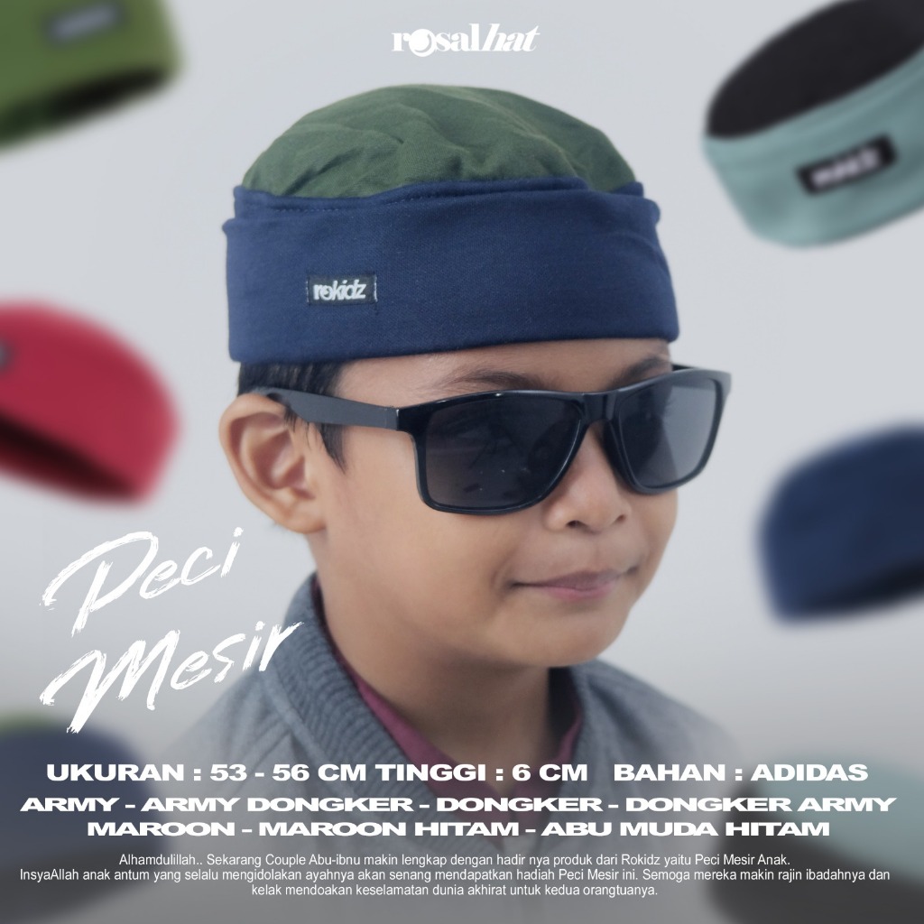 Peci Mesir Anak Rosal Rokidz Peci Mesir