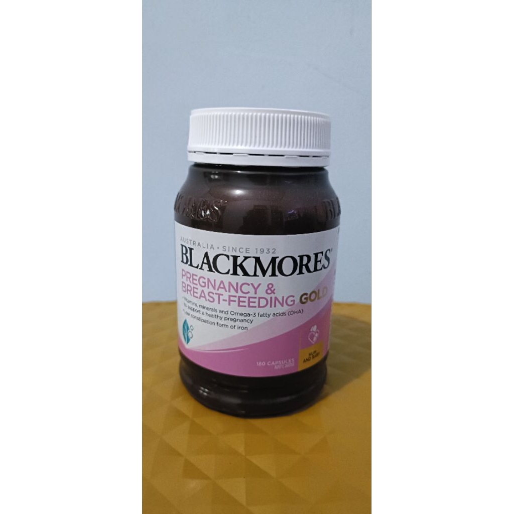 Blackmores Pregnancy & Breast-Feeding Gold isi 180 kapsul